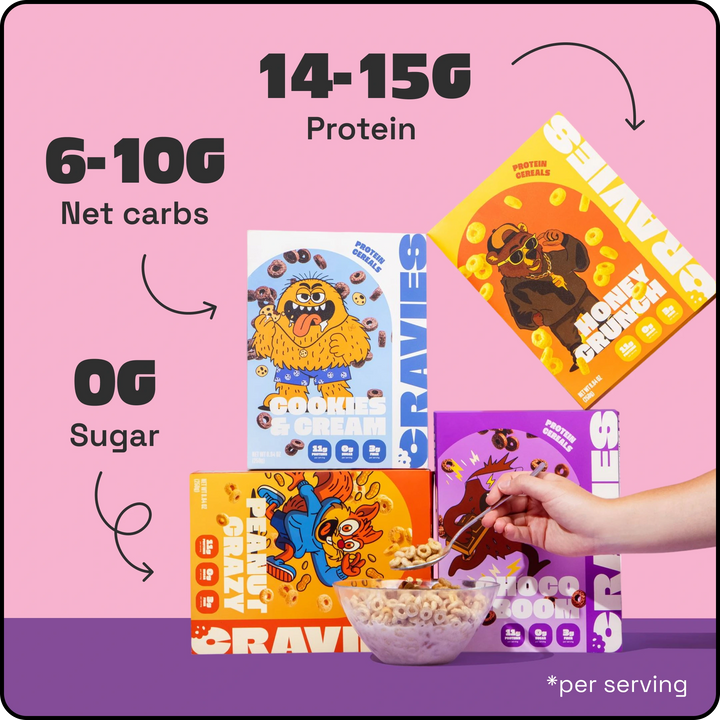 Cravies Protein Cereal - Build your Bundle